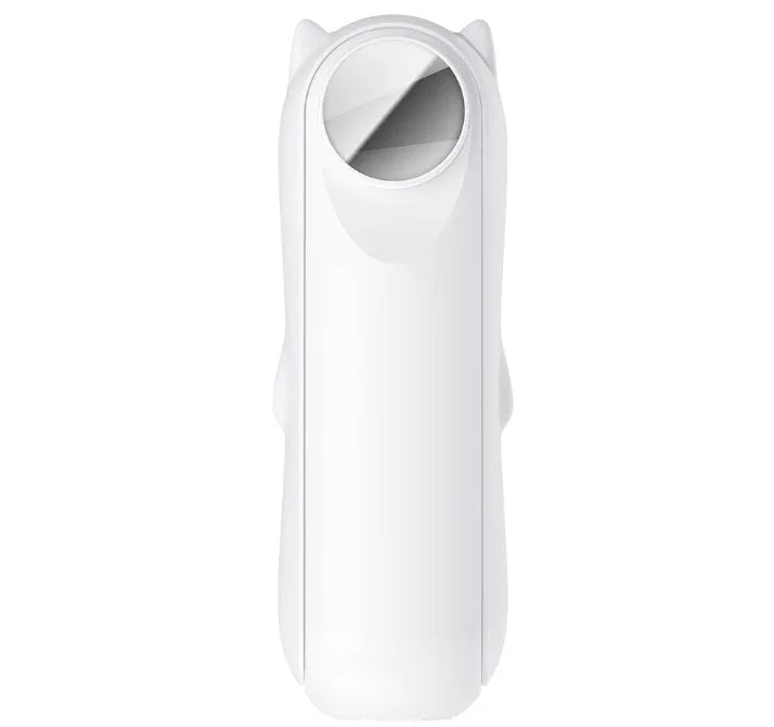 Handheld Mini Fan,2 IN 1 USB Rechargeable Portable Fan [12-19 Working Hours] with Power Bank, Pocket Design for Travel/Summer/Concerts/Lash, Gifts for Women (White)Christmas Gifts - Mekamart Australia