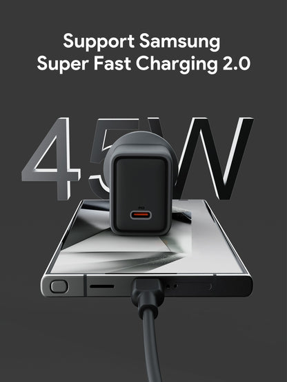 AUKEY PA-C2 Comet 45W PD Fast Wall Charger GaN USB-C
