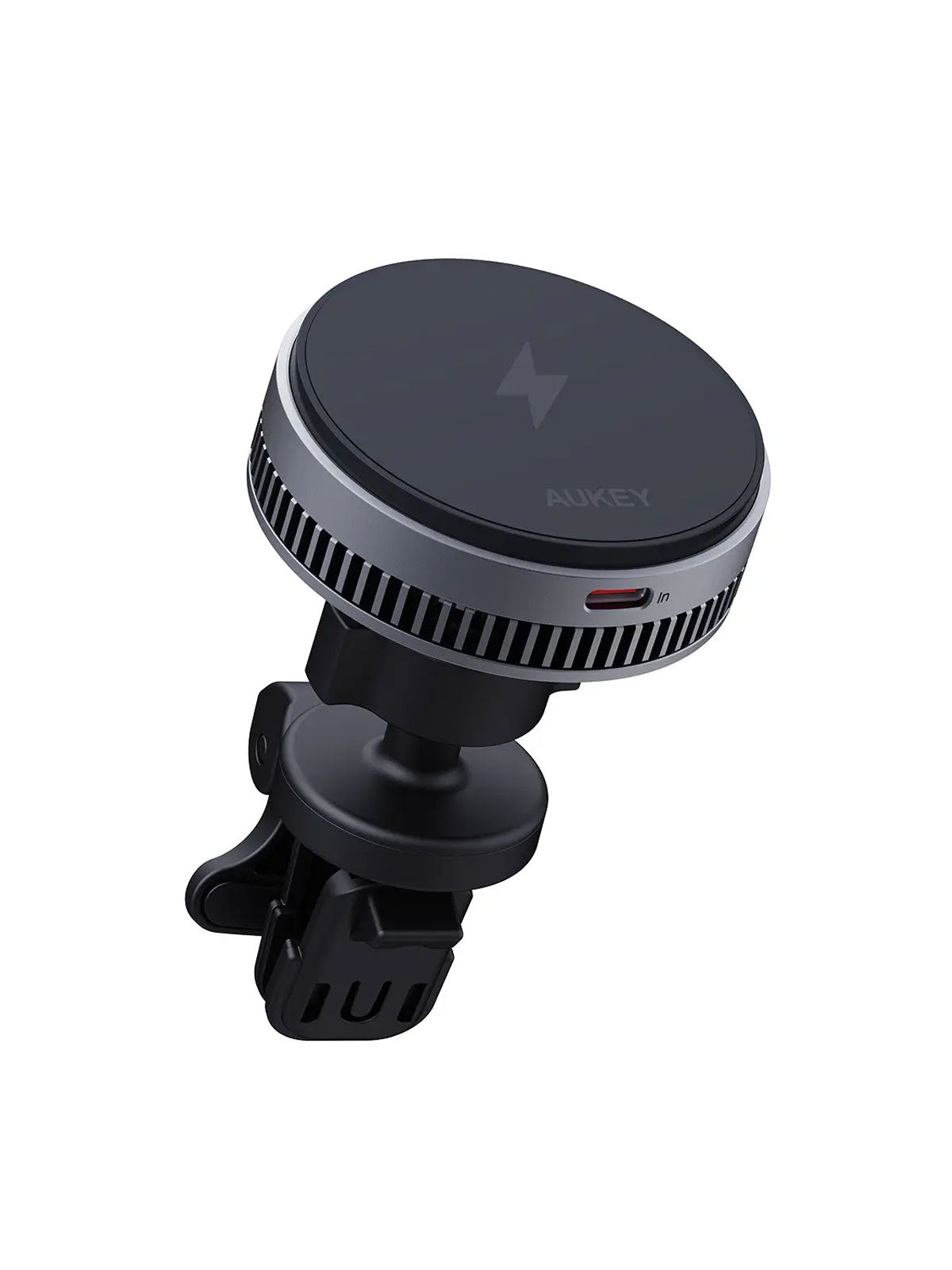 AUKEY HD-MC13A MagFusion Dash Pro Qi2 Active Cooling Wireless Charging Phone Mount