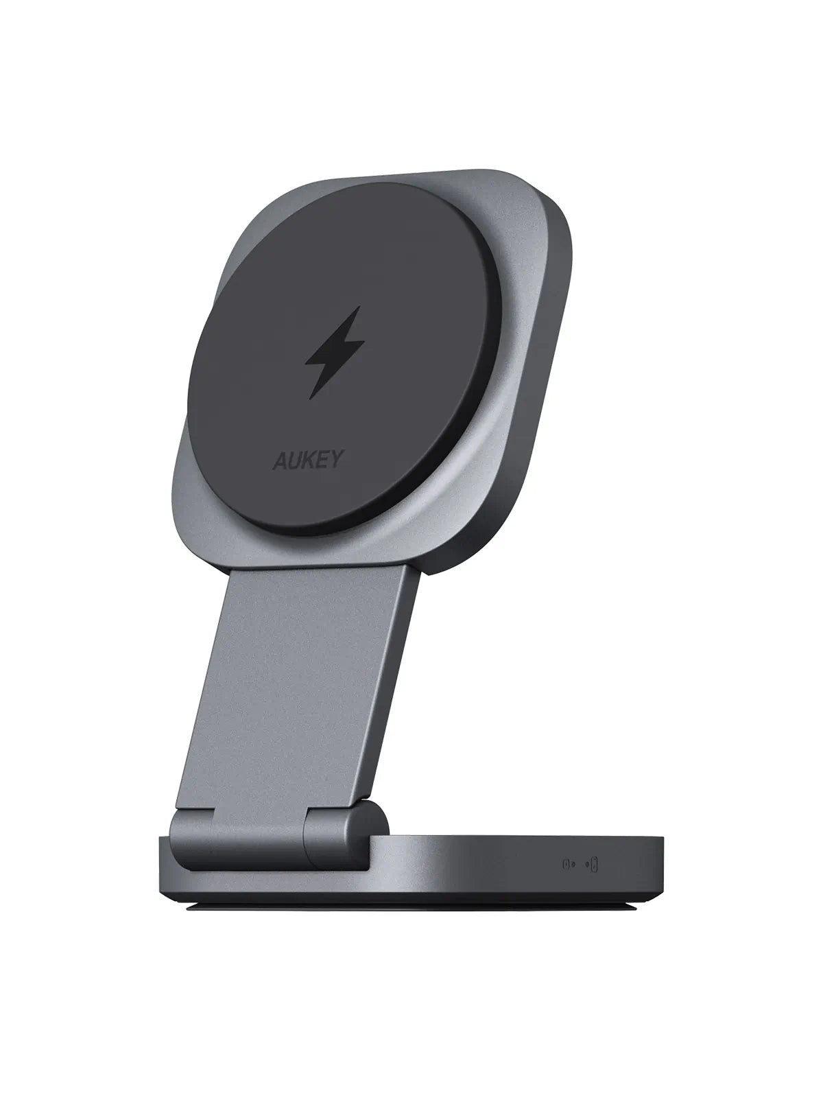 AUKEY LC-MC211 MagFusion L Qi2 Foldable 2 In 1 Magnetic Wireless Charger