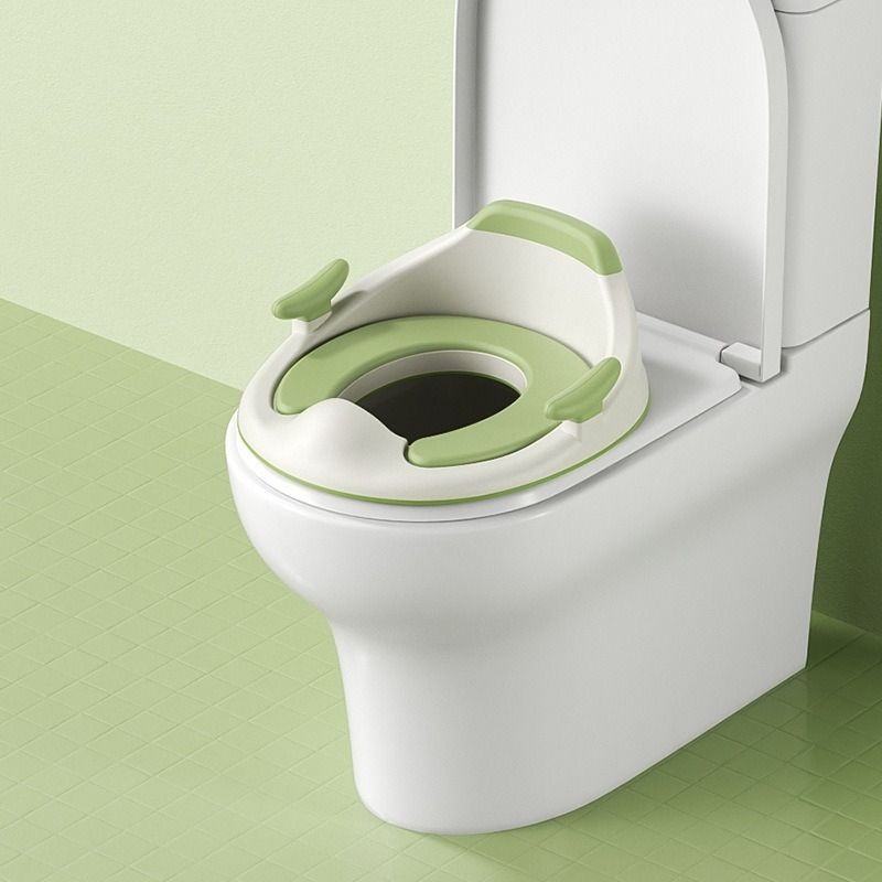 baby portable toilet seat, potty training, no installation, splash proof, hanging storage, travel potty seat, toddler toilet training seat - Camel - Size Soft cushion