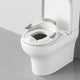 baby portable toilet seat, potty training, no installation, splash proof, hanging storage, travel potty seat, toddler toilet training seat - Gray - Size Soft cushion