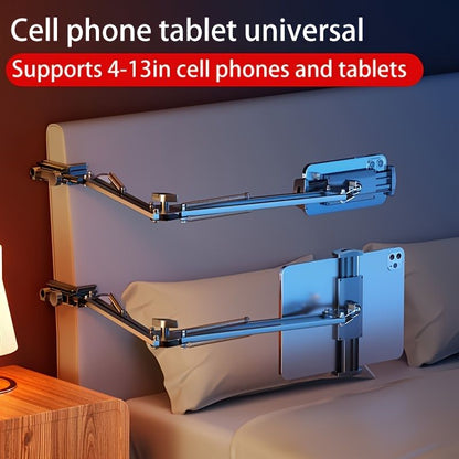 BLACK pure titanium tablet mount, flexible tablet arm stand, heavy duty tablet holder, home office desk accessory, bedside tablet stand, Australia tablet mount, hands-free tablet arm