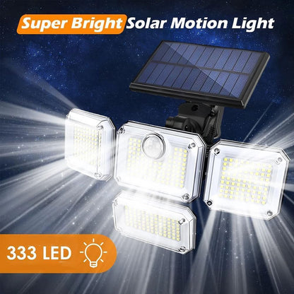 solar outdoor light, motion sensor wall light, waterproof led light, rotatable solar panel, Australian outdoor lighting, energy saving garden light, dusk to dawn light - White light - Size 2PCS