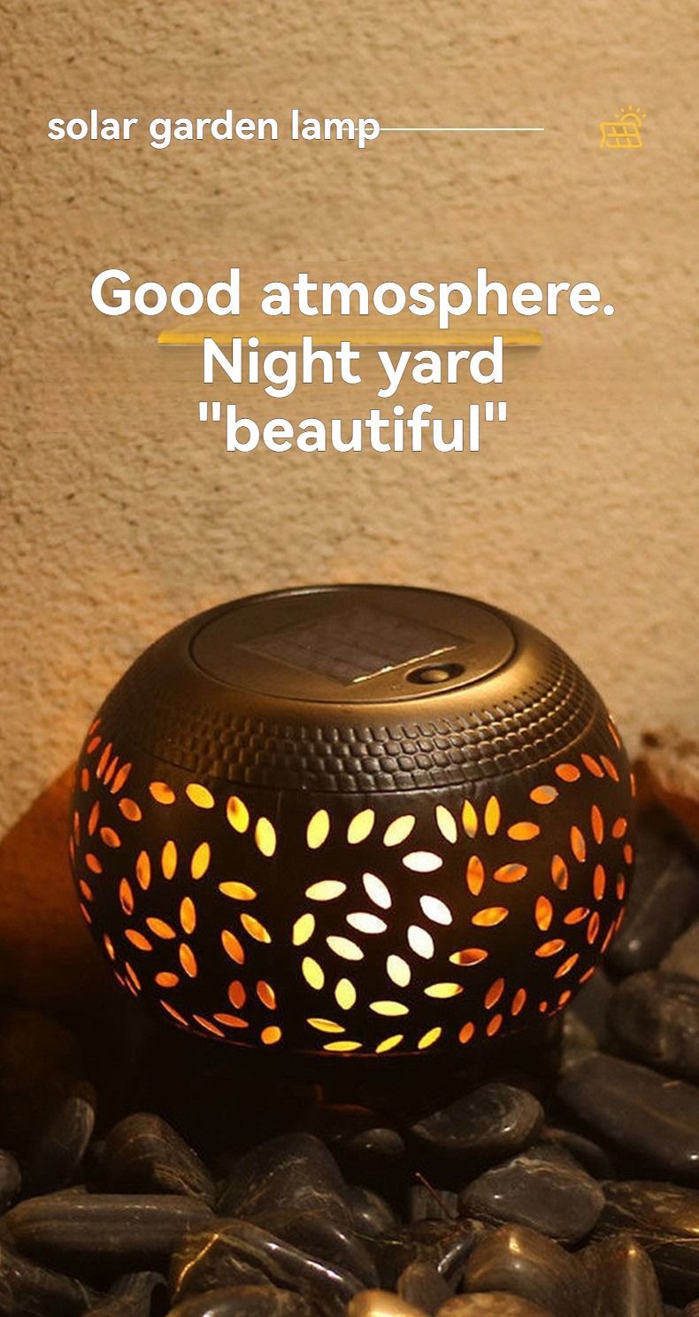 solar table lamp, outdoor metal lamp, IP65 lamp, ambient projection light, garden night light, bedroom decor lamp, party lighting, Australian outdoor decor - White - Size 2PCS