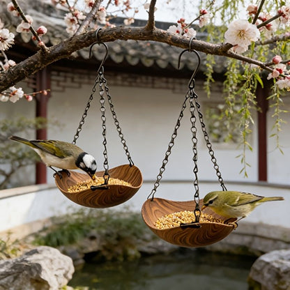 2pcs hanging bird feeder, bird water bowl, bird accessories, bird care, outdoor bird feeder, bird watching, Australian birds, bird feeding set