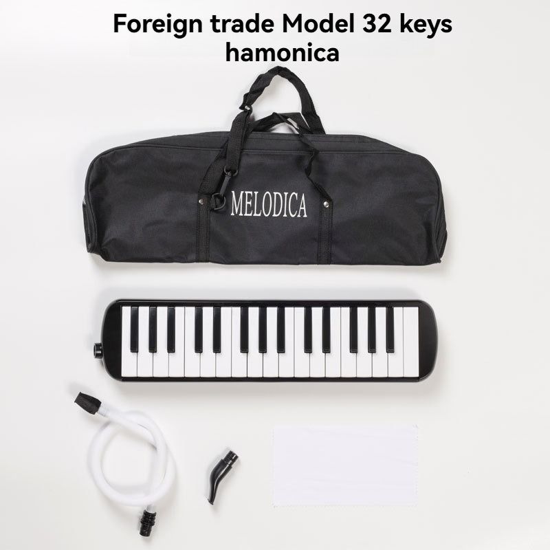 32-key melodica, 37-key melodica, student melodica, beginner melodica, musical instrument, music education, portable instrument, Australian students, classroom music - Blue - Size 37