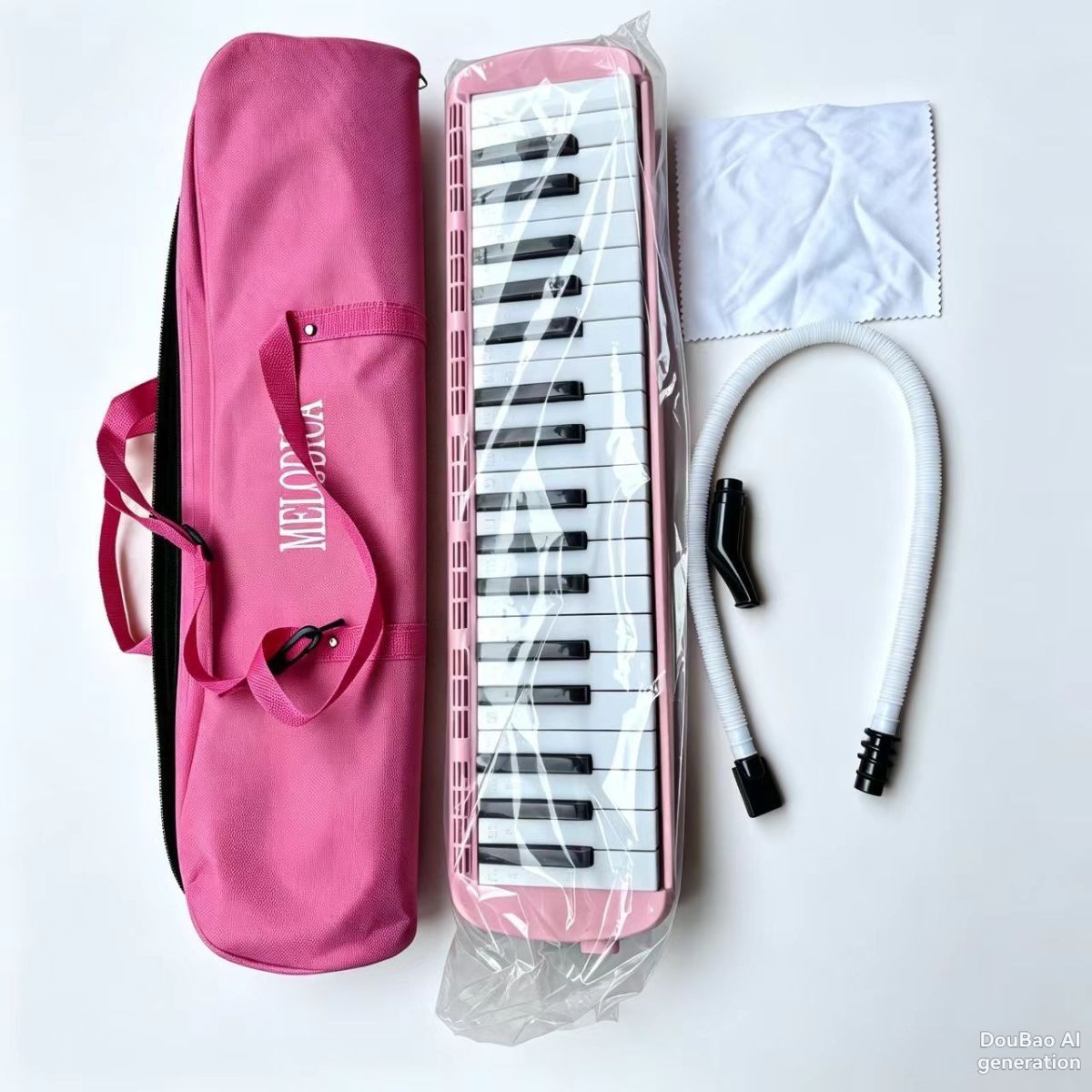 32-key melodica, 37-key melodica, student melodica, beginner melodica, musical instrument, music education, portable instrument, Australian students, classroom music - Blue - Size 37