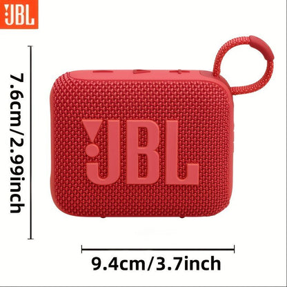 portable Bluetooth speaker, compact speaker, 7-hour playback, beach speaker, camping speaker, home speaker, outdoor speaker, long battery life, passive radiator - Red - Size IPX7