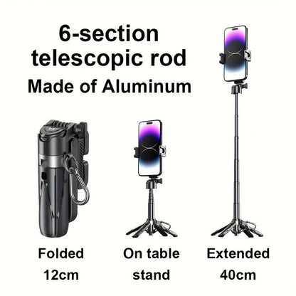 Black Blue mini selfie stick, Bluetooth selfie stick, extendable selfie stick, portable selfie stick, high-quality selfie stick, selfie stick Australia, wireless selfie stick, compact selfie stick, travel selfie stick, hands-free selfie stick