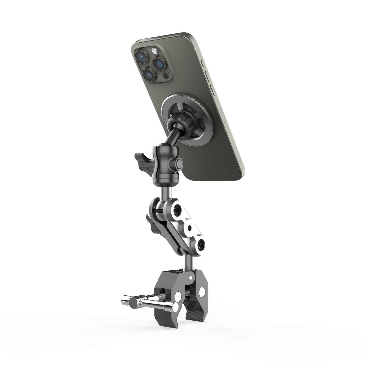 Black Silver magnetic car phone mount, car phone holder, phone mount for car, magnetic phone mount, Australian car accessories, hands-free driving, GPS phone mount, car dashboard mount
