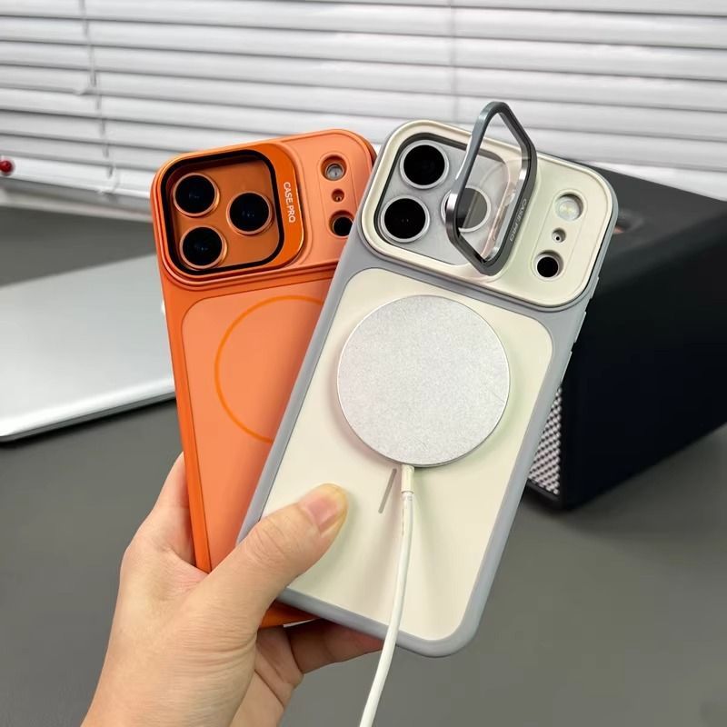 transparent phone case, magnetic phone case, animated phone case, phone accessories, phone protection, Australia phone case - Gold - Size iPhone17promax
