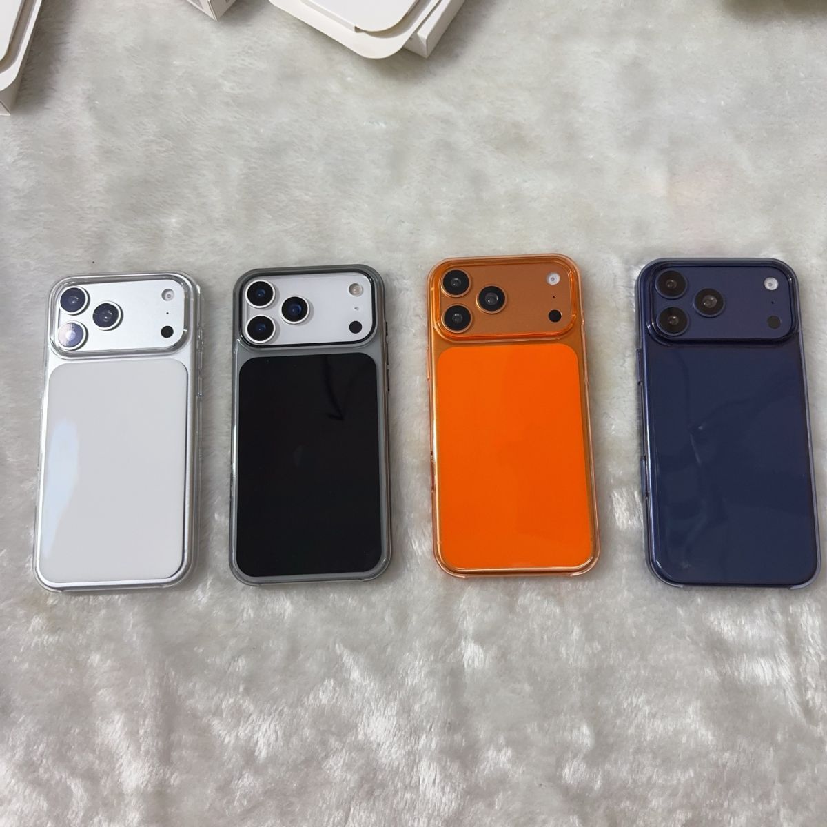 transparent phone case, magnetic phone case, animated phone case, phone accessories, phone protection, Australia phone case - Orange - Size iPhone17pro