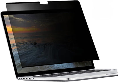 Easy On/Off Magnetic 360° Privacy Screen Filter, Compatible with MacBook Pro 16" (2026 2024, 2023, 2022, 2021, M5, M4, M3, M2, M1, Pro, Max), Anti-Glare Laptop Privacy Screen Shield with Camera Cover - UV Protection 90%