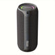 wireless bluetooth speaker, portable speaker, outdoor speaker, waterproof speaker, RGB light speaker, bass heavy speaker, camping speaker, beach speaker, Australia outdoor audio - Black - Size IPX7