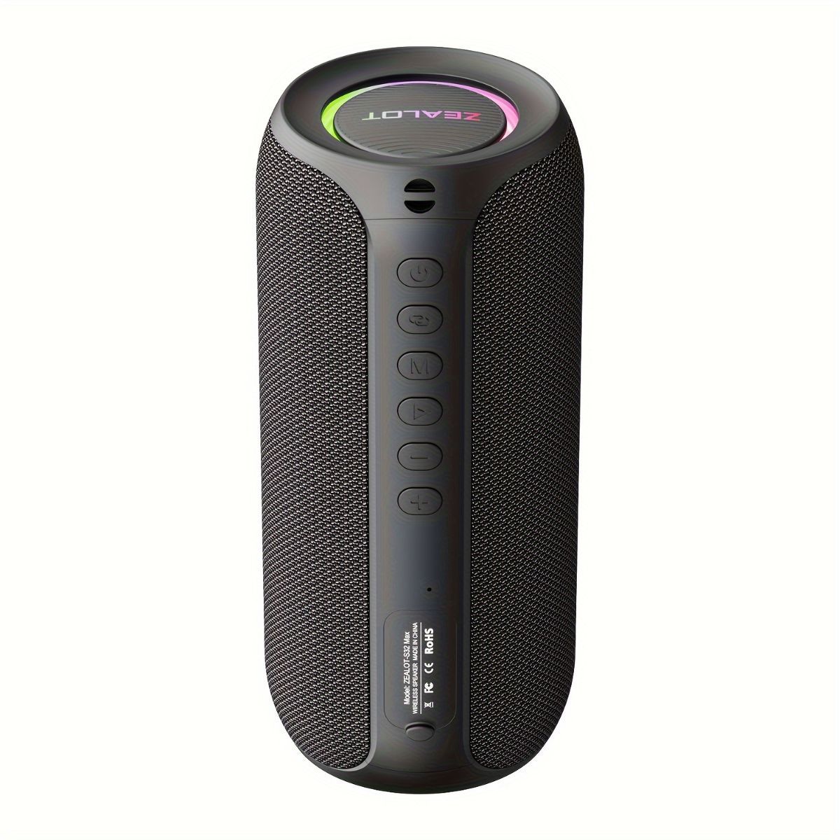wireless bluetooth speaker, portable speaker, outdoor speaker, waterproof speaker, RGB light speaker, bass heavy speaker, camping speaker, beach speaker, Australia outdoor audio - Navy - Size IPX7