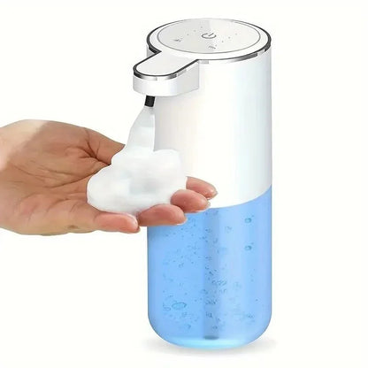 380ml touchless sensor automatic soap dispenser - wall-mounted, rechargeable lithium battery, USB charging, modern black design, suitable for bathroom and kitchen, bathroom soap dispenser | modern soap dispenser | touchless soap dispenser - Mekamart Australia