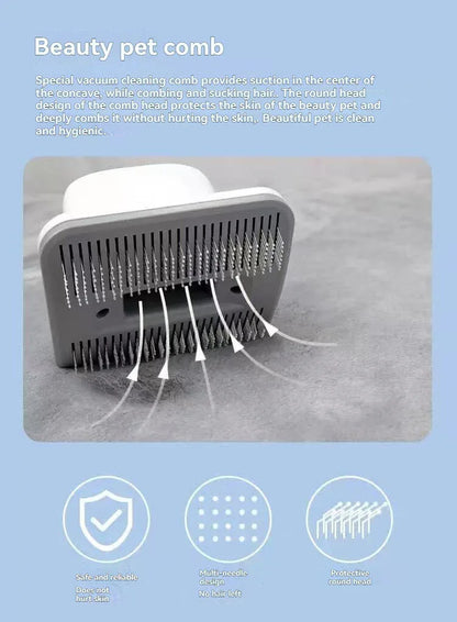 Australian Pet Hair Solution: 7-in-1 Grooming Vacuum for Clean Homes - Mekamart Australia