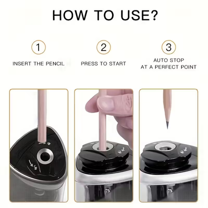 Electric pencil sharpener, Desktop automatic pencil sharpener, Office supplies