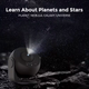 12-in-1 Constellation and Planetary arium Projector - USB power supply, modern space-themed night light with aurora effect, suitable for bedrooms, suitable for teenagers and adults, adjustable display Settings