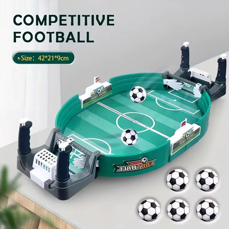 Children's interactive tabletop football game, 5 balls, educational sports tabletop toy, plastic frame, suitable for Valentine's Day, Easter and birthday gifts - Mekamart Australia