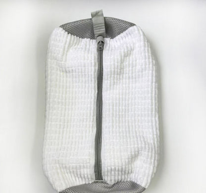 Shoe Washing Machine Bag Durable Shoe Bag Shoe Cleaning Accessory Sneakers - Blue - Size 001
