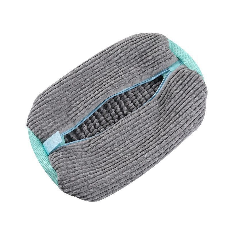 Shoe Washing Machine Bag Durable Shoe Bag Shoe Cleaning Accessory Sneakers - Blue - Size 001