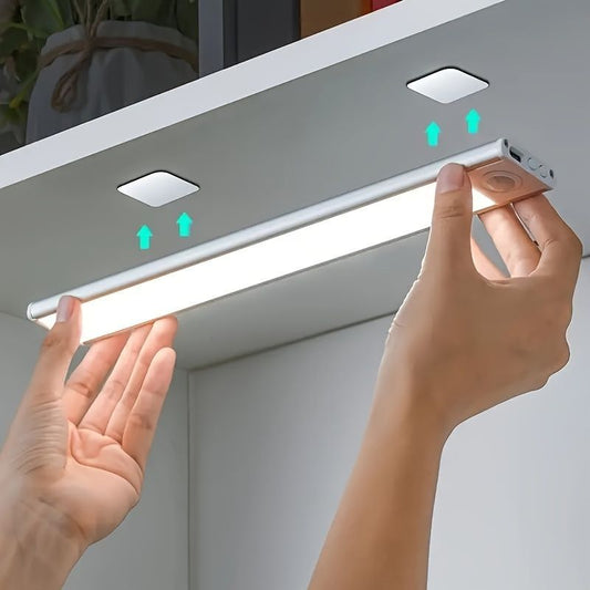 Motion Sensor Night Light LED Night Light Bar Home Lighting Garden Lighting - Black - Size 50CM