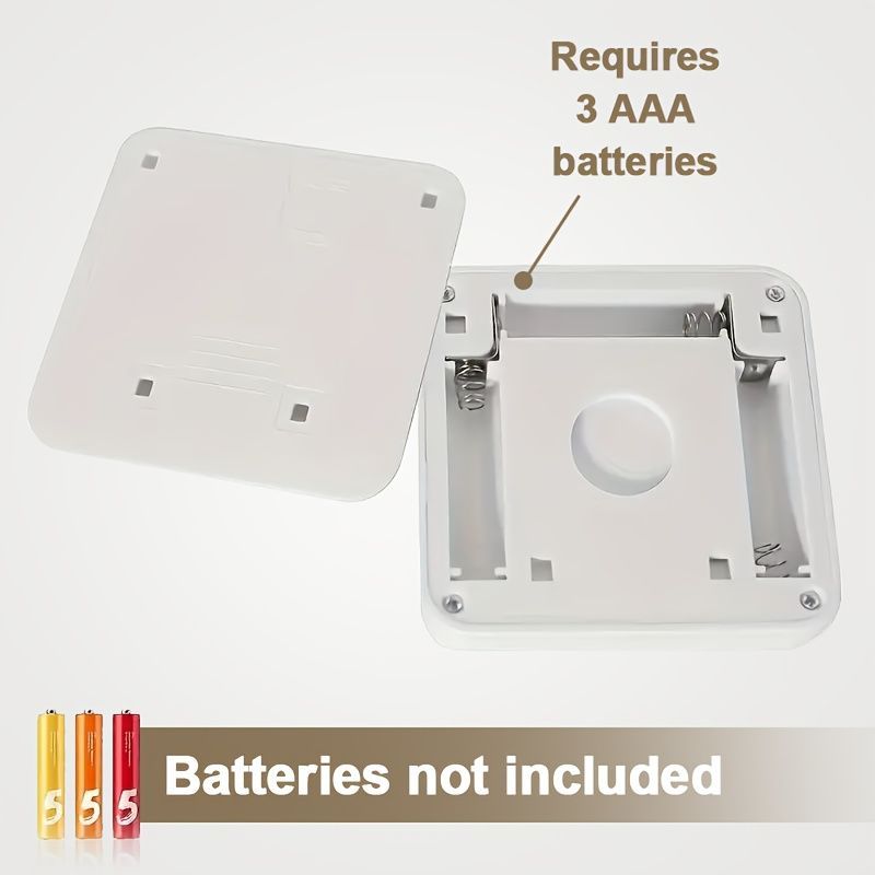 White Smart Motion Sensing Light 6-LED Light Wireless Light IP44 Light Automatic On