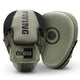 Sanda focus mitts, boxing training pads, Muay Thai mitts, adult martial arts equipment, kids boxing gloves, arc-shaped target, round training pad, striking practice, Australian martial arts - Green - Size L