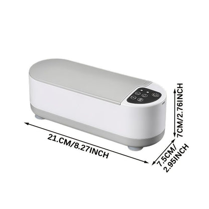 Eyewear Cleaner Jewelry Cleaner Watch Cleaner Sonic Vibration Cleaner USB - White - Size Eyewear Cleaner Jewelry Cleaner Watch Cleaner Sonic Vibration Cleaner USB