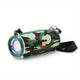 Portable Wireless Speaker Bluetooth Speaker Flashing LED Lights Party Speaker - Camouflage - Size 01