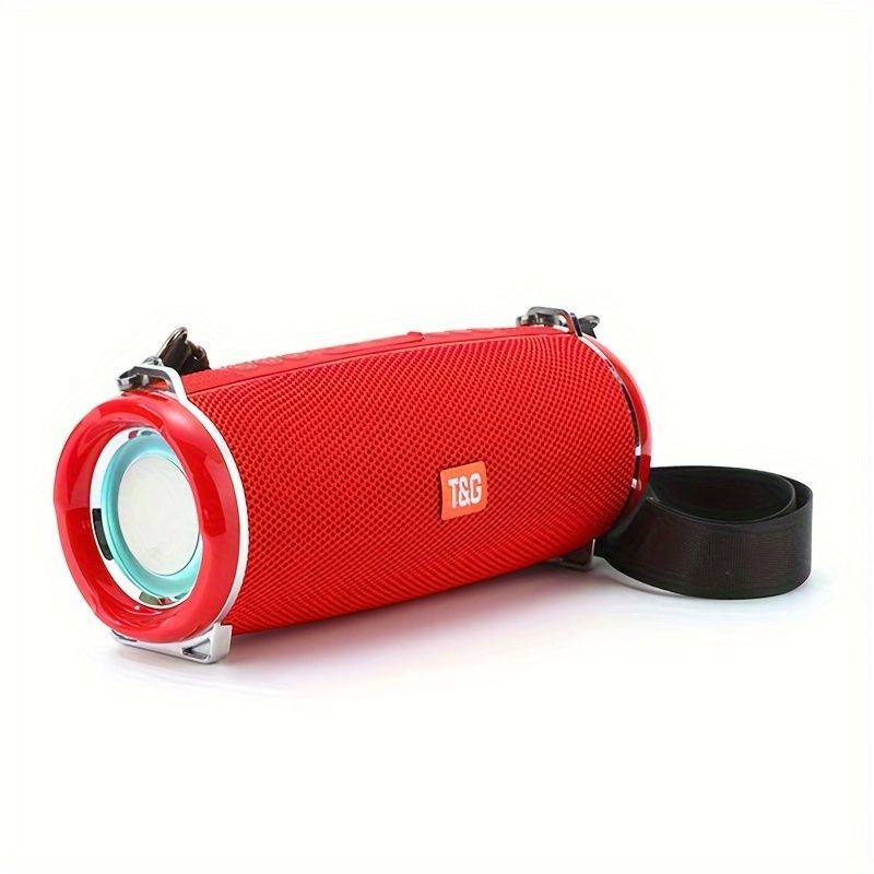 Portable Wireless Speaker Bluetooth Speaker Flashing LED Lights Party Speaker - Camouflage - Size 01
