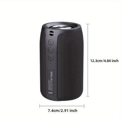 EALOT S32 Wireless Bluetooth Speaker Portable Speaker Powerful Bass TWS - Black - Size 001