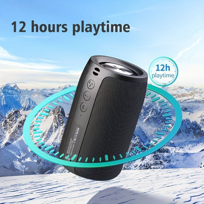 EALOT S32 Wireless Bluetooth Speaker Portable Speaker Powerful Bass TWS - Camouflage - Size 001