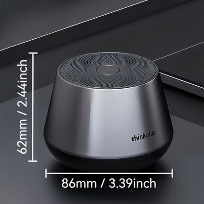 Thinkplus Portable Bluetooth Speaker Hi-Fi Sound Lightweight Outdoor Speaker - Black - Size 01