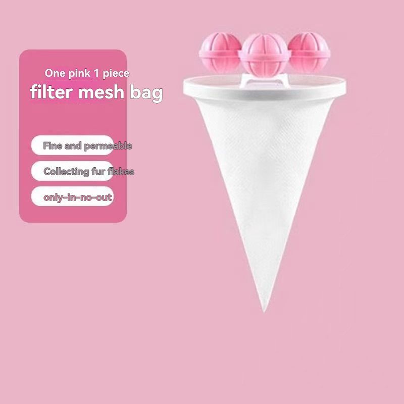 Washing Machine Lint Catcher 3 Piece Lint Catcher Laundry Lint Removal - Blue - Size 01