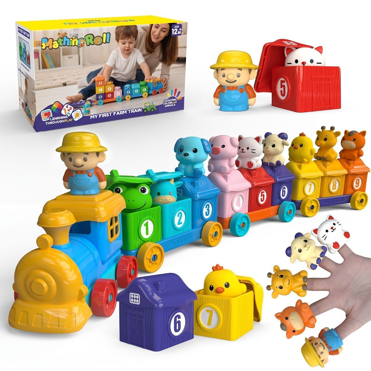 wooden toolbox, animal themed toy, building set, kids construction toy, fine motor skills, creative play, educational toy, birthday gift, Children's Day gift, Australian toy - Multi - Size set
