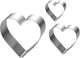 Hot - Selling Heart - Shaped Stainless Steel Cookie Cutters Set - High Quality