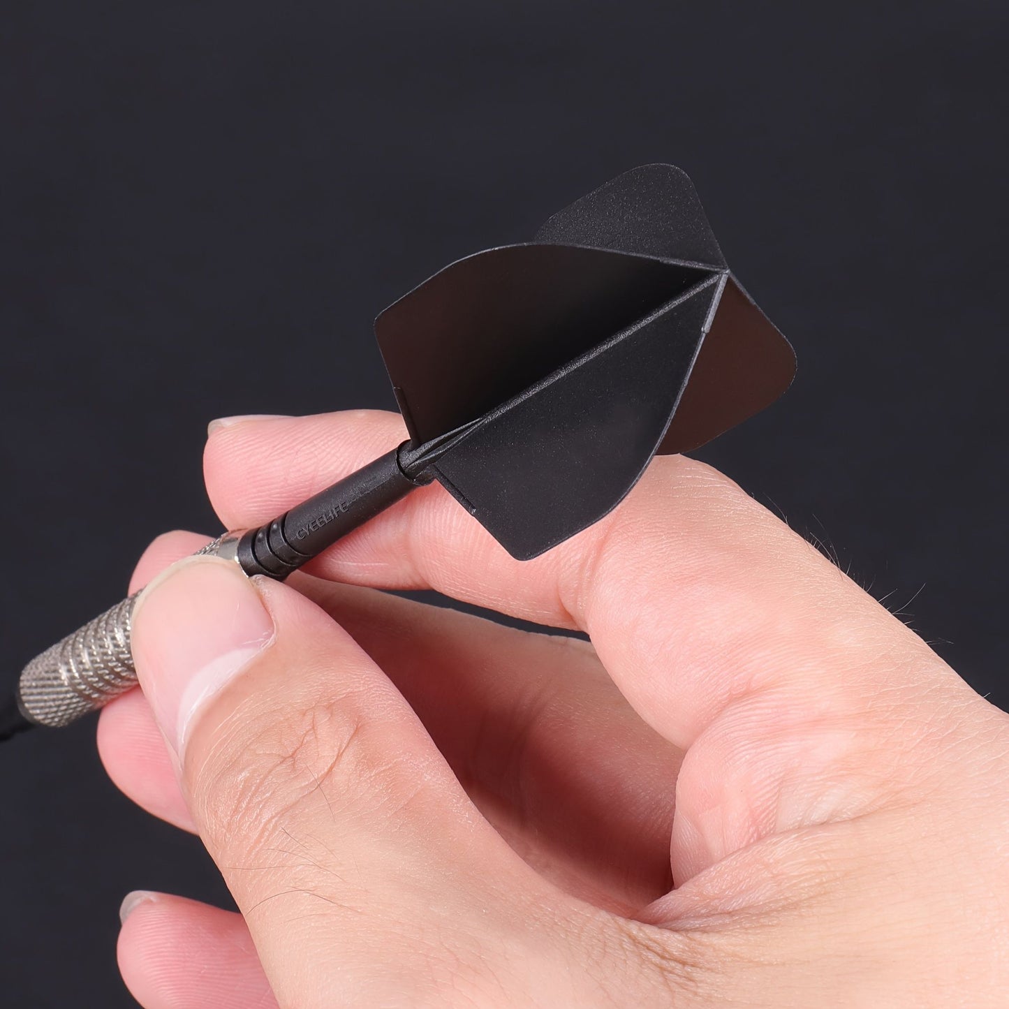 WEDARTER flying dart tail fin cross-border hot sale 2BA threaded integrated modified PP tough plastic anti-drop durable