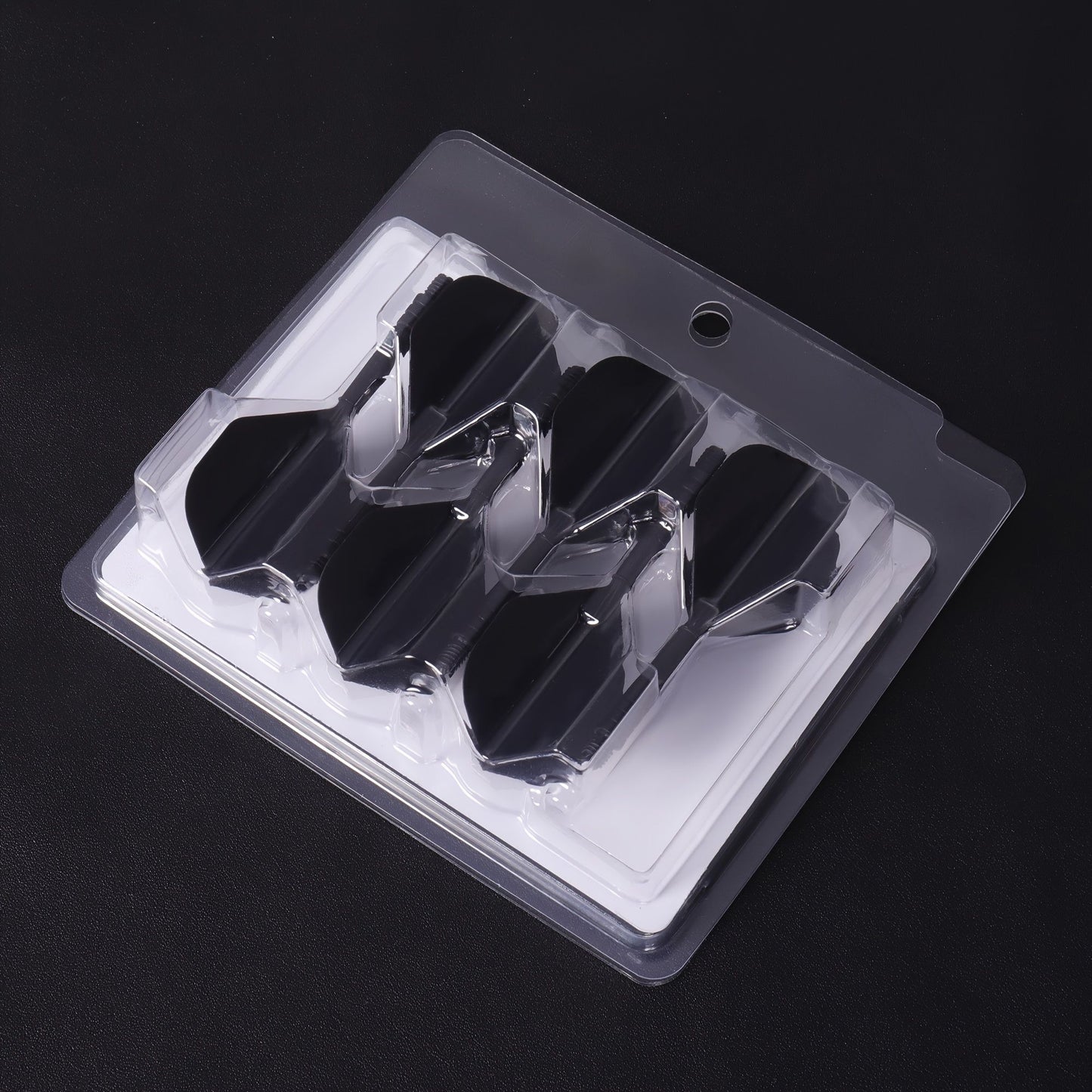 WEDARTER flying dart tail fin cross-border hot sale 2BA threaded integrated modified PP tough plastic anti-drop durable