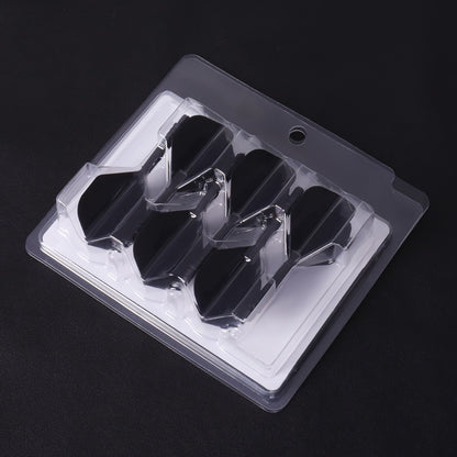 WEDARTER flying dart tail fin cross-border hot sale 2BA threaded integrated modified PP tough plastic anti-drop durable
