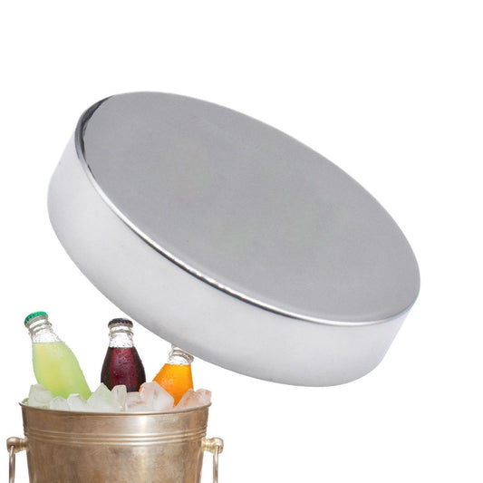 1Pack Portable Stainless Steel Ice Pack Reusable Cooler Pad for Picnic Reusable stainless steel cooling pack keeps food and drinks cold for picnics, lunch bags, camping and travel - Silver - Size 1Pack