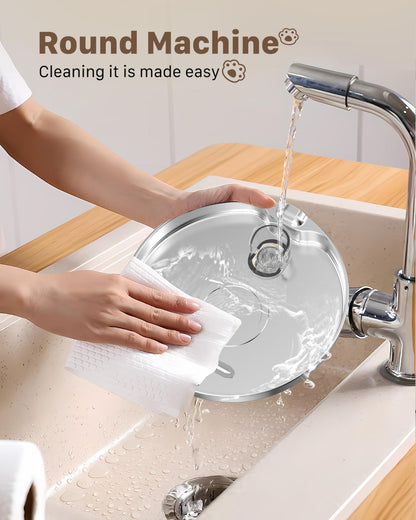 Cat Water Fountain Stainless Steel Cat Fountain Cat Hydration Cat Drinking