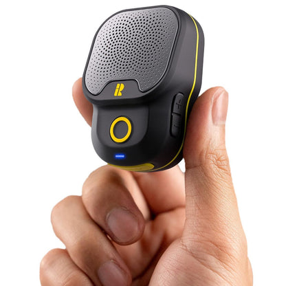 Wearable Bluetooth 5.3 Speaker, 30H Battery, IPX7 Waterproof | Clip-On Design, TWS Pairing, Built-In ENC Mic, Hands-Free Music & Calls, Jobsite Use, Portable Wireless Speaker