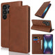 Fit for Samsung Galaxy Wallet Case with Card Holder for Women Men| Premium PU Leather, Flip Folio Purse Case, with Card Slot, Stand Holder,Magnetic Closure, TPU Shockproof Protective Case - Brown - Size Samsung A08 4G