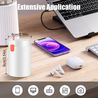 20-in-1 Multi-Function Electronics Cleaning Kit – Portable Keyboard, Earphone, Camera & Screen Cleaner Set with Brush, Spray Bottle & Tools (White)