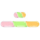Ergonomic Gel Wrist Rest Set – Keyboard and Mouse Support Pad with Soft Cushioning for Office, Work, Gaming, and Study – Anti-Slip Base, Comfortable Design (Pink-Green-Orange)