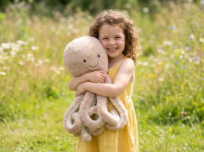 Brown Octopus Plush Toy - Soft Short Plush Stuffed Animal: Perfect Birthday/Christmas/Party Gift for Boys, Girls & Adults - Mekamart Australia