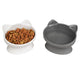 Cat Bowls Cat-Shaped Bowls Cat Feeding Cat Supplies High-Quality Cat Bowls